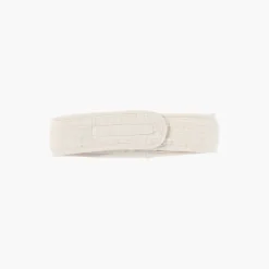 Carré Blanc Bandeau coton et gaze de coton biologique Naturelle naturel|Femme Coffrets Cadeaux|Accessoires Beauté