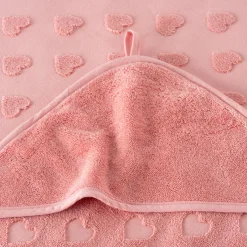 Carré Blanc Cape de bain coton Monjour sorbet|Enfant Capes De Bain|Nouveautés Bébénew