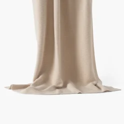 Carré Blanc Couverture tricot coton bio Bienvenue naturel|Enfant Linge De Litbio|Accessoires