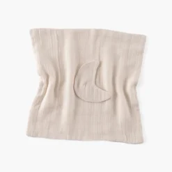 Carré Blanc Doudou coton bio Bienvenue naturel|Enfant Accessoires|Nouveautés Bébénew