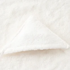 Carré Blanc Drap de bain à capuche coton Xmasful ivoire|Enfant Draps De Bain|Nouveautés Bébénew