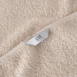 Carré Blanc Drap de bain coton bio Bienvenue naturel|Enfant Draps De Bain|Nouveautés Bébénew