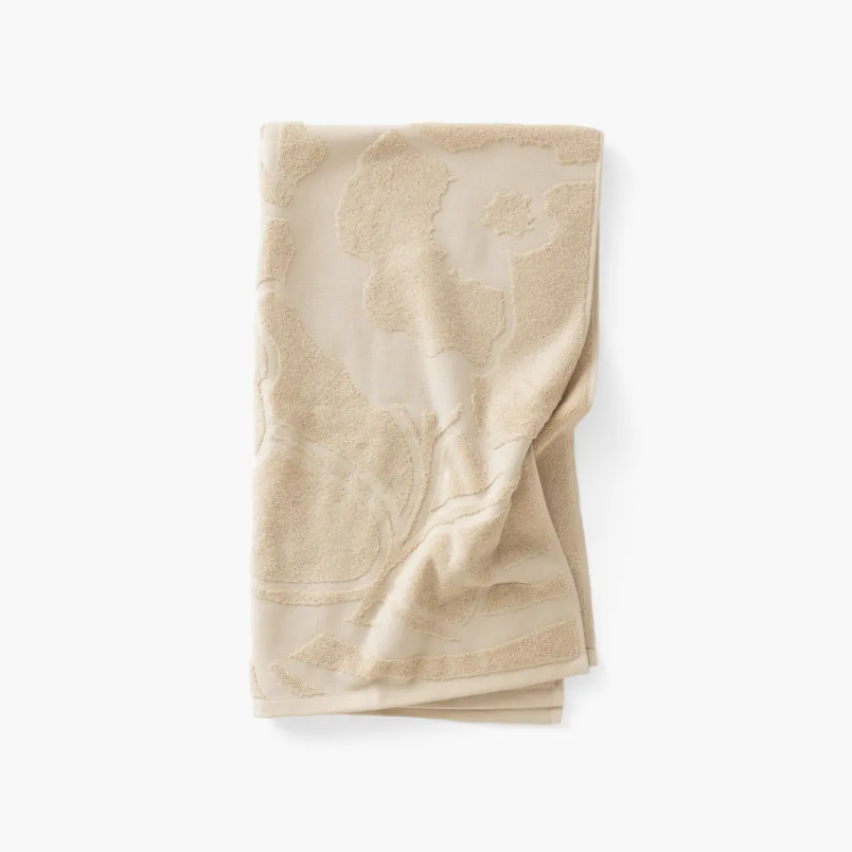 Carré Blanc Drap de bain coton bio Gisèle| Draps De Bain