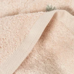 Carré Blanc Drap de bain coton et viscose de bambou Pampa II beige| Draps De Bain