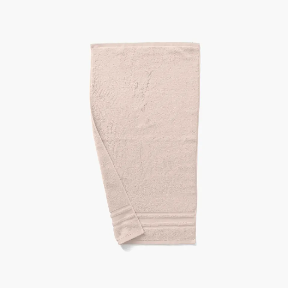 Carré Blanc Drap de bain coton Lola II lin| Draps De Bain