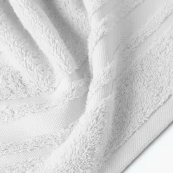 Carré Blanc Drap de bain coton Lola II blanc|Femme Coffrets Cadeaux|Draps De Bain