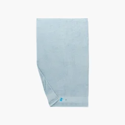 Carré Blanc Drap de bain phosphorescent coton Stellaire bleu banquise|Enfant Draps De Bain|Nouveautés Bébénew