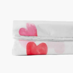 Carré Blanc Drap de lit coton Adore|Femme Coffrets Cadeaux|Draps De Lit