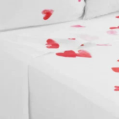 Carré Blanc Drap de lit coton Adore|Femme Coffrets Cadeaux|Draps De Lit