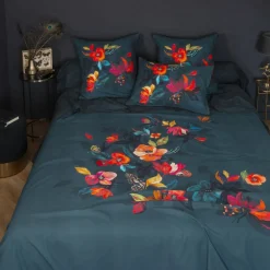 Carré Blanc Drap de lit coton Eclats| Draps De Lit