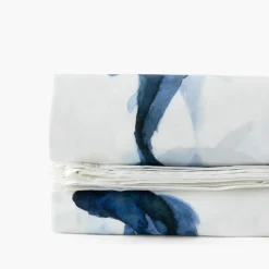 Carré Blanc Drap de lit coton Hypnotic| Draps De Lit