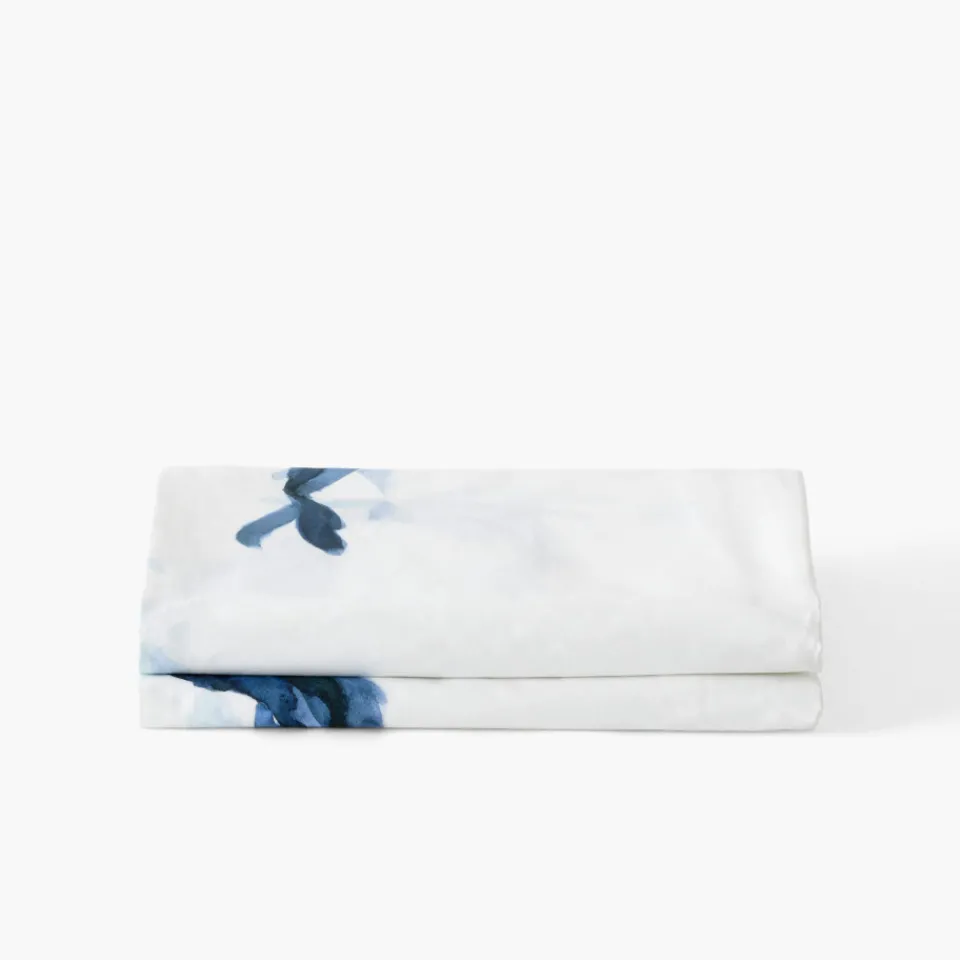 Carré Blanc Drap de lit coton Hypnotic| Draps De Lit