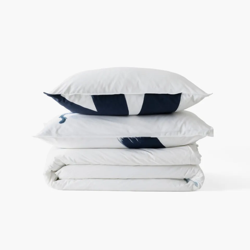 Carré Blanc Drap de lit coton Hypnotic| Draps De Lit