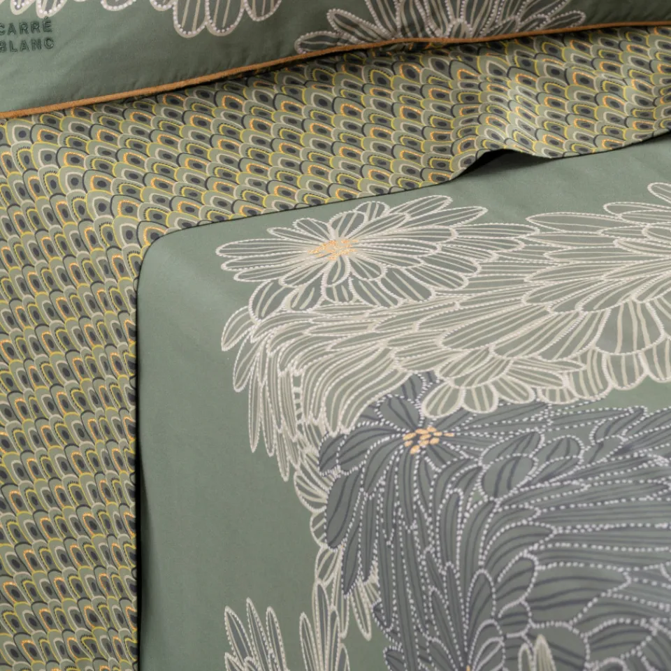 Carré Blanc Drap de lit coton Silvalys| Draps De Lit