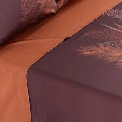 Carré Blanc Drap de lit satin de coton Pampa| Draps De Lit