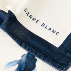 Carré Blanc Drap de plage coton Hypnotic| La Plage