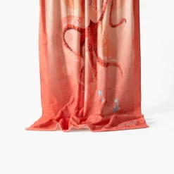 Carré Blanc Drap de plage velours de coton Nausica| La Plage