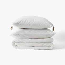 Carré Blanc Drap housse coton Amorgos| Draps Housse