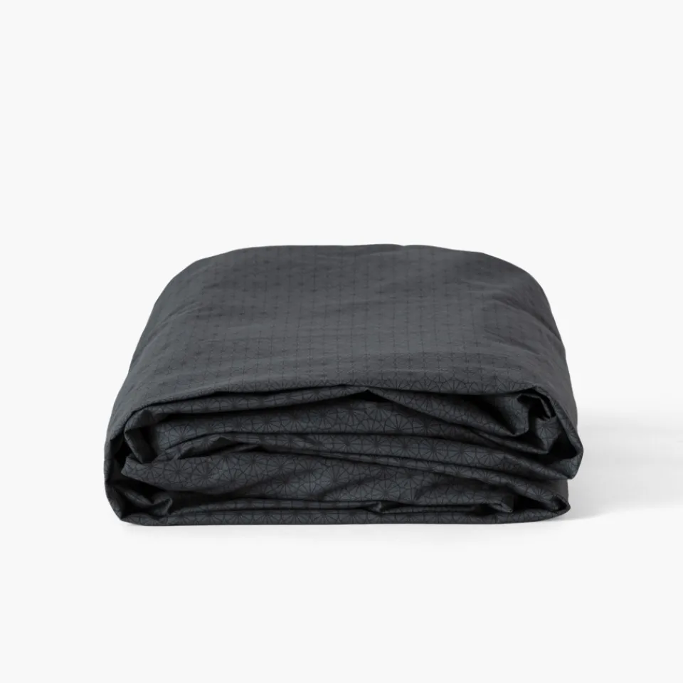 Carré Blanc Drap housse coton Lotus| Draps Housse