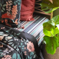 Carré Blanc Drap housse percale de coton Exotica| Draps Housse