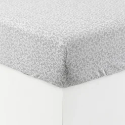 Carré Blanc Drap housse percale de coton Eloges| Draps Housse