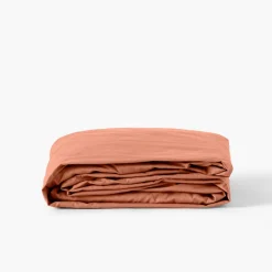 Carré Blanc Drap housse percale de coton Neo tomette| Draps Housse