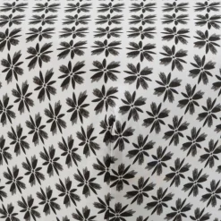 Carré Blanc Drap housse percale de coton Azulejos| Draps Housse