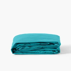 Carré Blanc Drap housse percale de coton Neo canard| Draps Housse