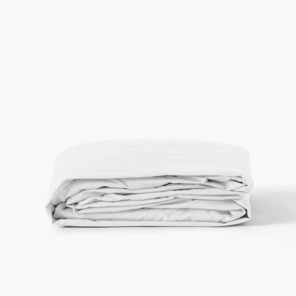 Carré Blanc Drap housse percale de coton Neo blanc|Enfant Draps Housse|Draps Housse