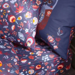 Carré Blanc Drap housse pur coton biologique Anouchka|Enfant Draps Housse