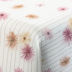 Carré Blanc Drap housse pur coton lavé biologique Ô Gaïa| Draps Housse