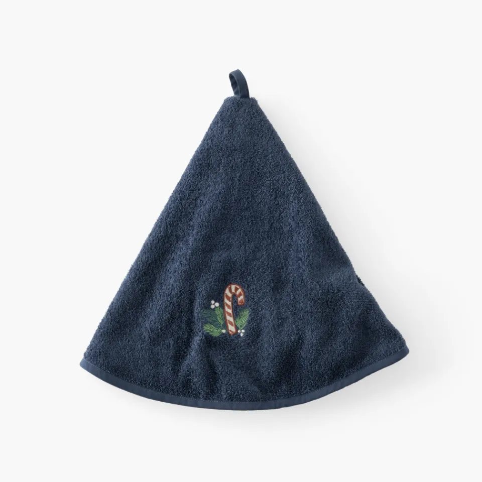 Carré Blanc Essuie mains coton Sweet marine| Torchons & Essuie-mains