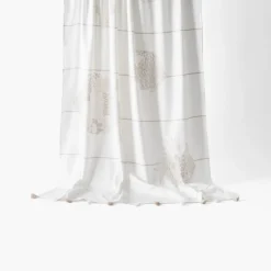 Carré Blanc Fouta coton Amorgos| La Plage