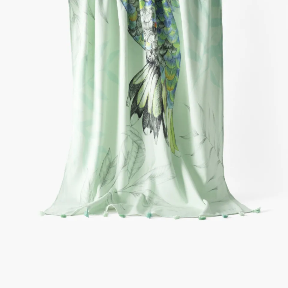 Carré Blanc Fouta coton Calypte| La Plage