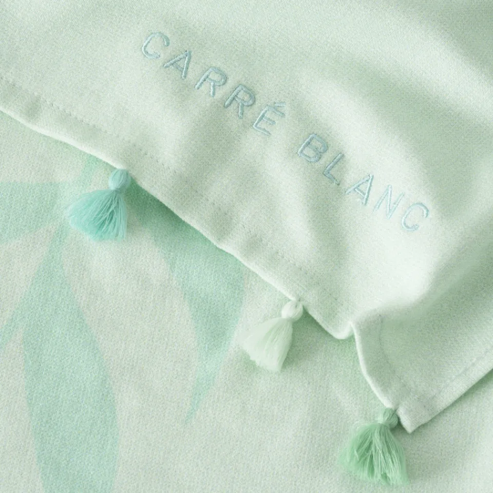 Carré Blanc Fouta coton Calypte| La Plage