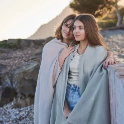 Carré Blanc Fouta coton Pyla glacier| La Plage