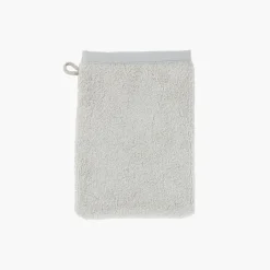 Carré Blanc Gant de toilette coton Artica perle|Enfant Gants De Toilette