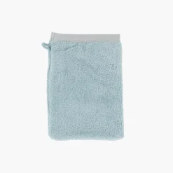 Carré Blanc Gant de toilette coton Artica givre|Enfant Gants De Toilette