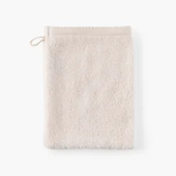 Carré Blanc Gant de toilette coton bio Bienvenue nude|Enfant Gants De Toilette|Nouveautés Bébénew