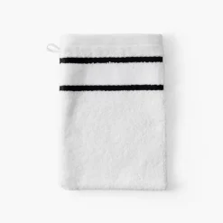 Carré Blanc Gant de toilette coton Danaïde|Homme Coffrets Cadeaux|Gants De Toilette