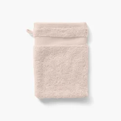 Carré Blanc Gant de toilette coton Lola II lin| Gants De Toilette