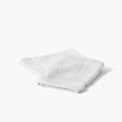 Carré Blanc Gant de toilette coton Lola II blanc| Gants De Toilette