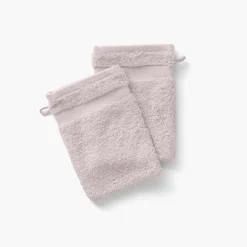Carré Blanc Gant de toilette coton Lola II nude| Gants De Toilette
