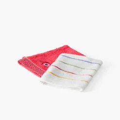 Carré Blanc Gant de toilette coton Rosella blanc| Gants De Toilette