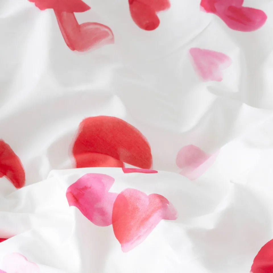 Carré Blanc Housse de couette coton Adore enfant|Enfant Housses De Couette