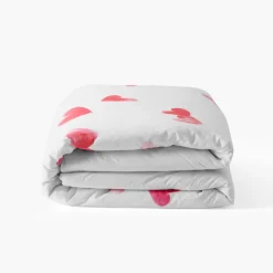 Carré Blanc Housse de couette coton Adore enfant|Enfant Housses De Couette