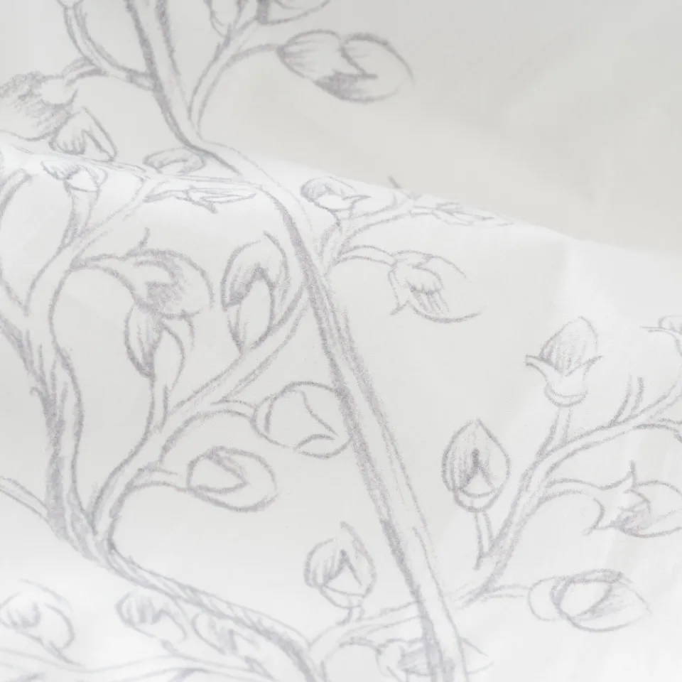 Carré Blanc Housse de couette coton Calypte| Housses De Couette