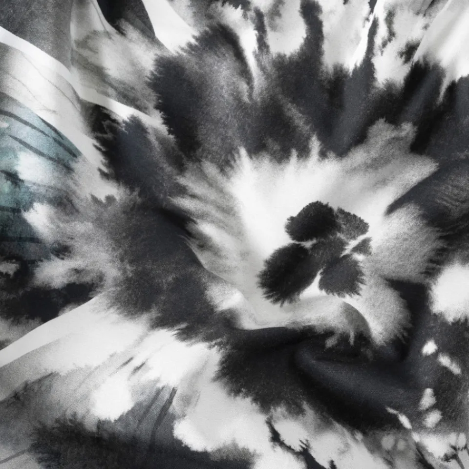 Carré Blanc Housse de couette coton Danaïde| Housses De Couette