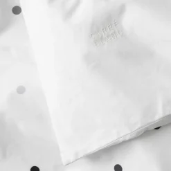 Carré Blanc Housse de couette coton Dotsy|Homme Coffrets Cadeaux|Housses De Couette