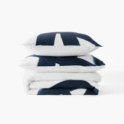 Carré Blanc Housse de couette coton Hypnotic enfant|Enfant Housses De Couette